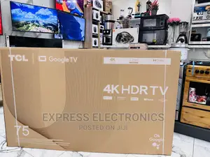 Sealed in Box  TCL UHD Smart Android 75”P635 Tv 