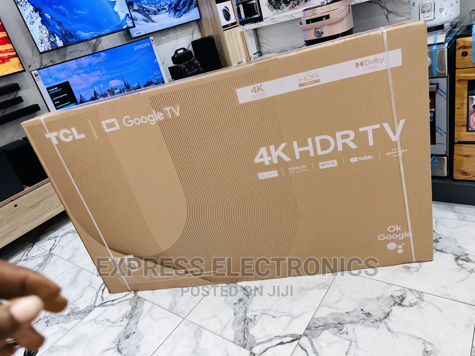 Quad Core Processor TCL UHD Smart 75”P635