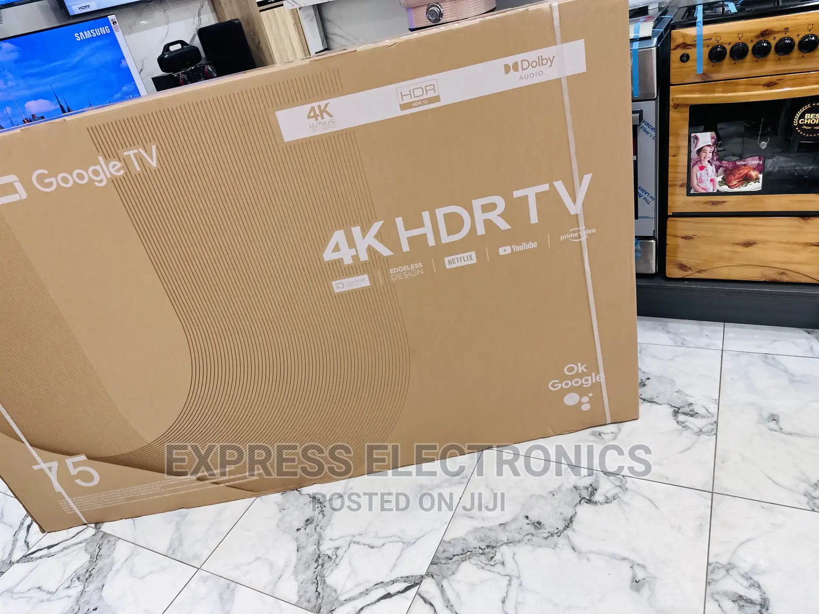 Vivid Wide Enhanced UHD Smart 75”P635 Tv TCL