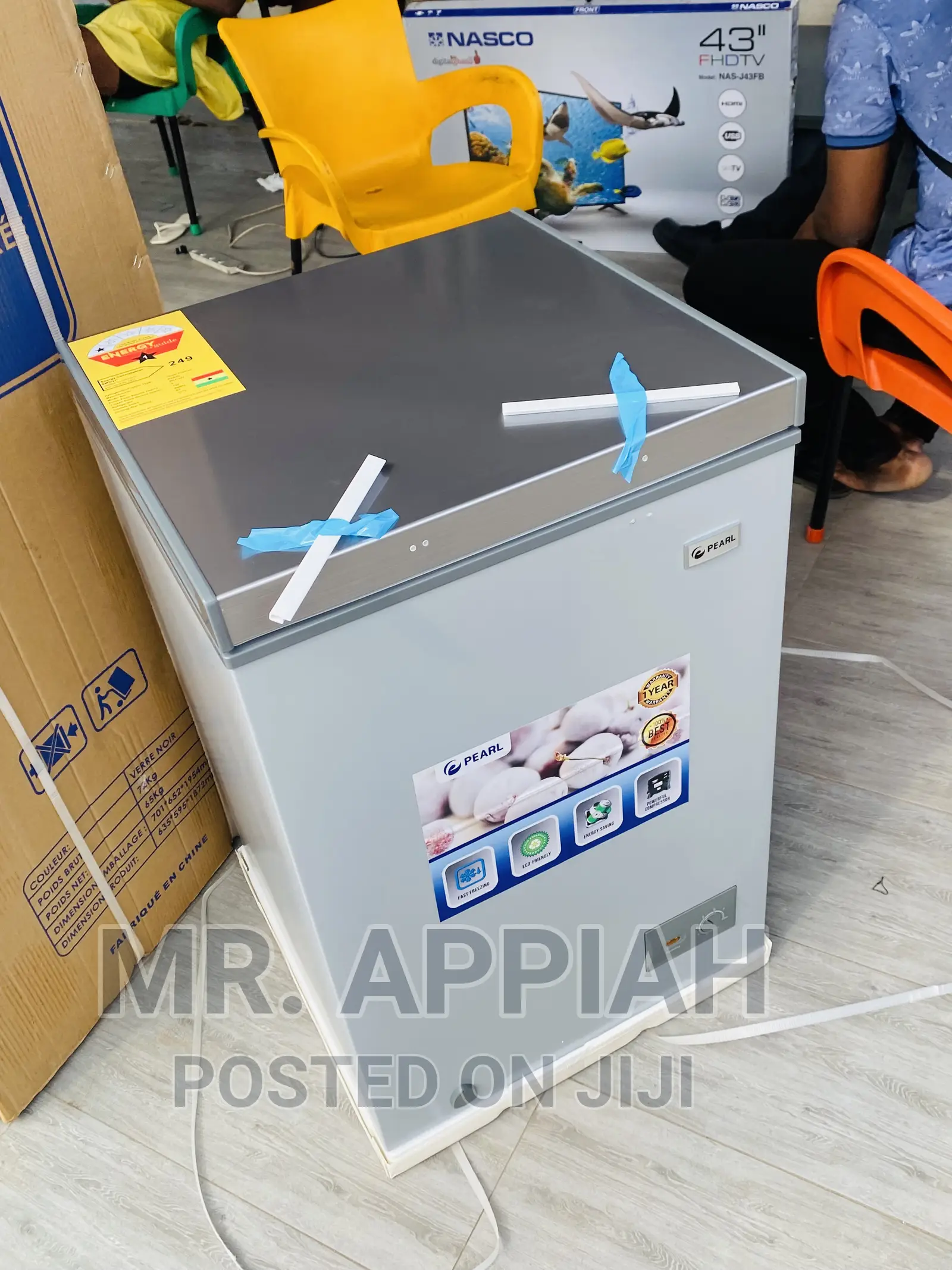 Fast and Effective Pearl PCF-127 100ltr Chest Freezer 