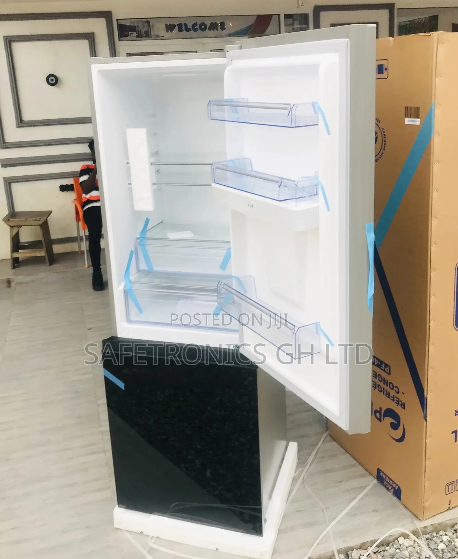 PF-400BG Bottomfreezer Doubledoor Pearl Durable Fridge