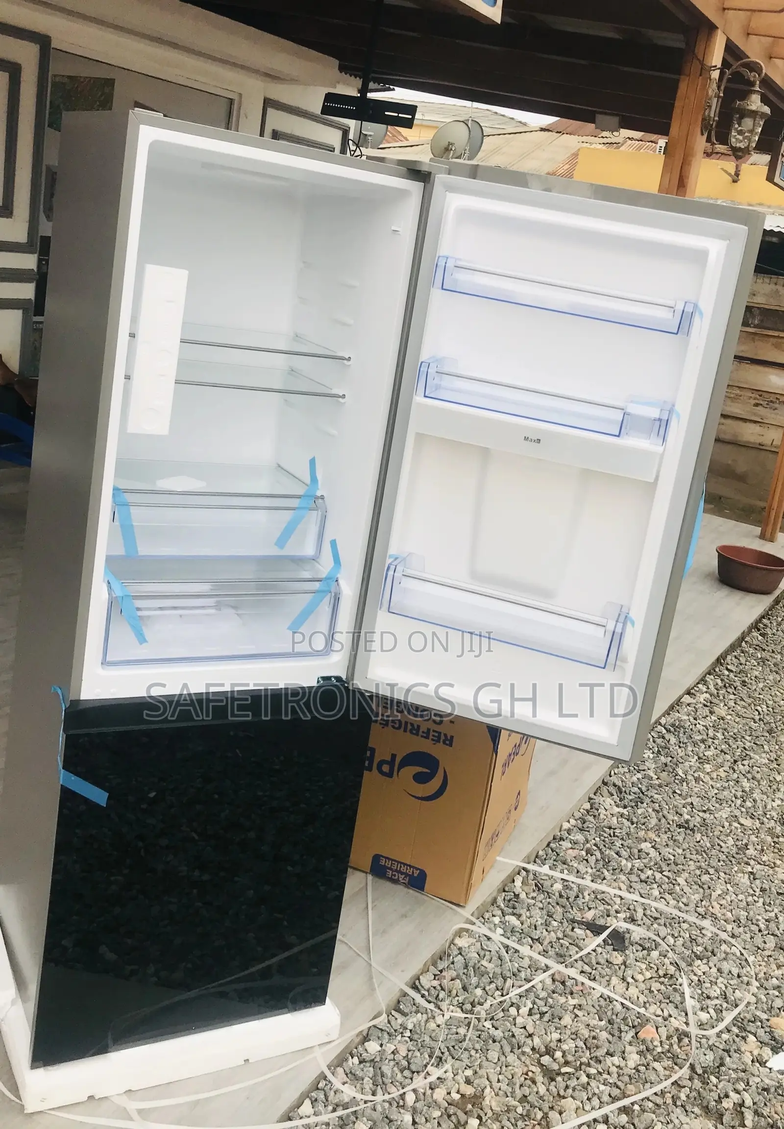Doubledoor Bottomfreezer Pearl Pf-400bg Reliable Fridge 