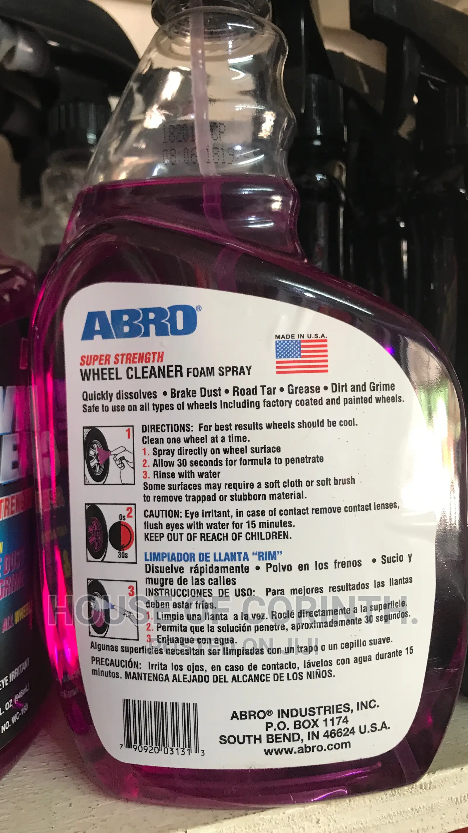 Wheel (Rims) Cleaner - Abro