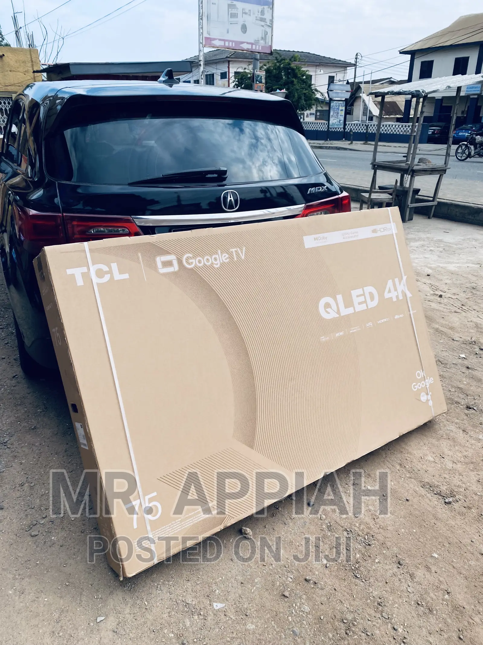 Fast, and Affordable TCL75” 75C645 QLED Smart Tv(Black).