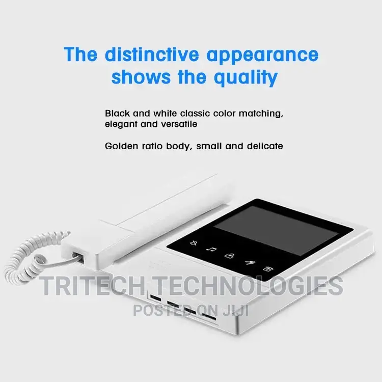 VDP04-B4 Video Intercom Kit With 4.3 Inch LCD Monitor