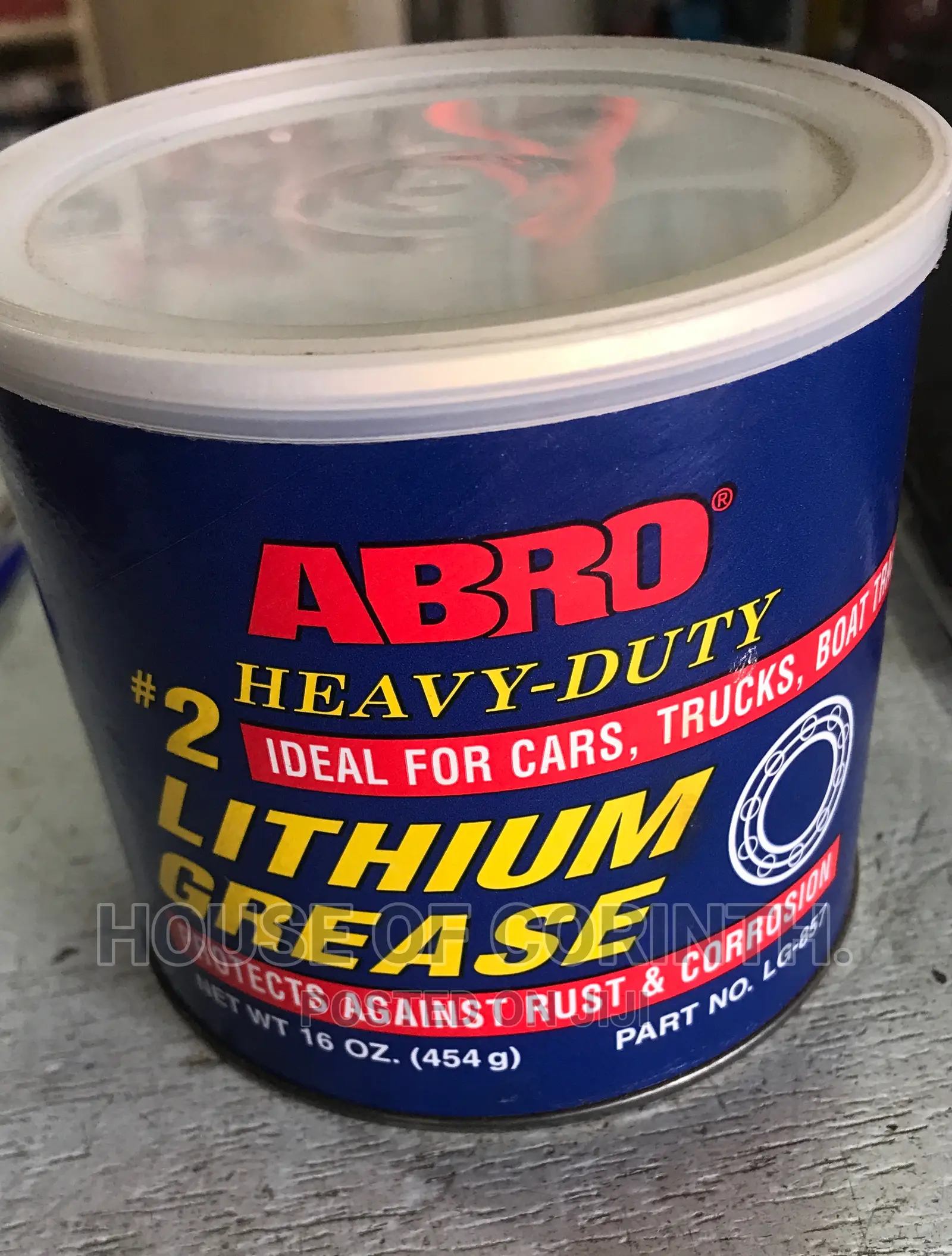 Grease - All Purpose Lithium Grease- Abro