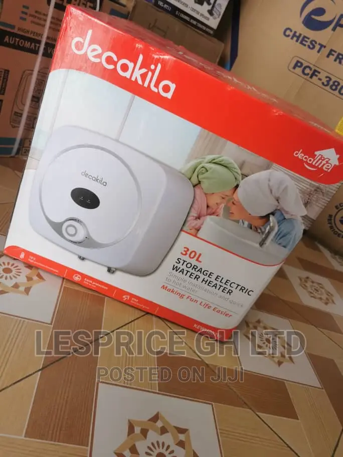 Decakila//30L Electric Power Water Heater