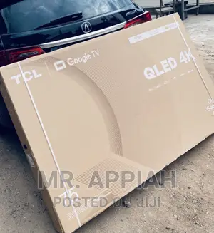Excellent TCL 75 Inch 75C645 QLED Smart HDR Tv(Black) 