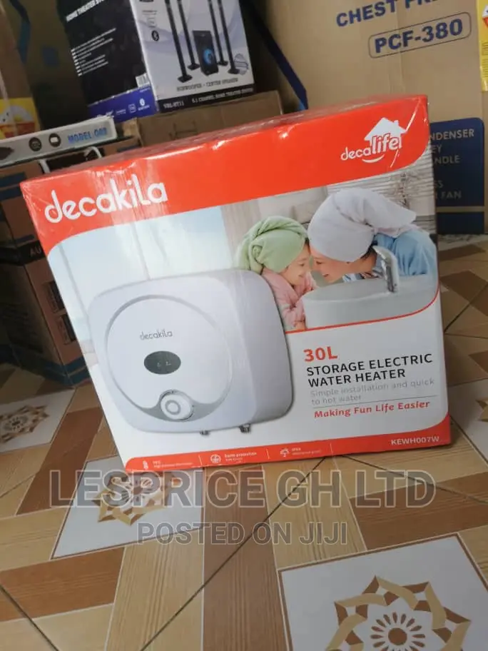 Instant Power!! Decakila 30L Water Heater