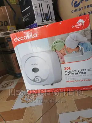 Excellent Power!! Decakila 30L Storage Water Heater