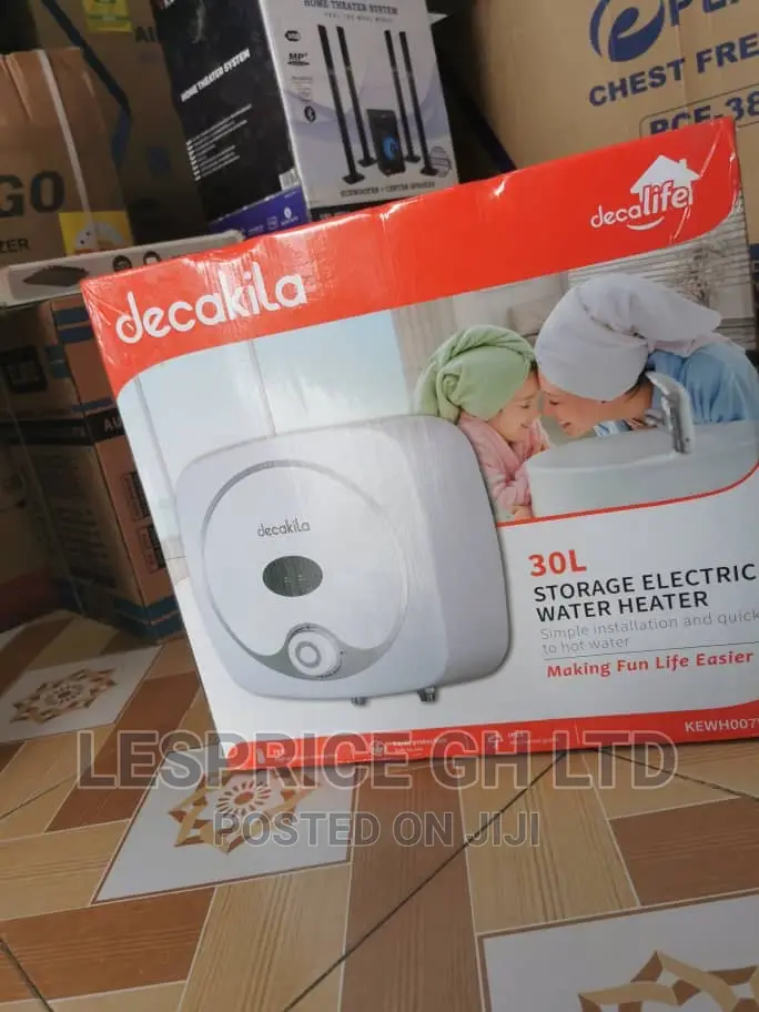 Excellent Power!! Decakila 30L Storage Water Heater