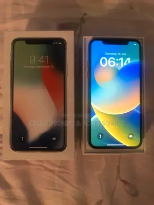 New Apple iPhone X 256 GB Black