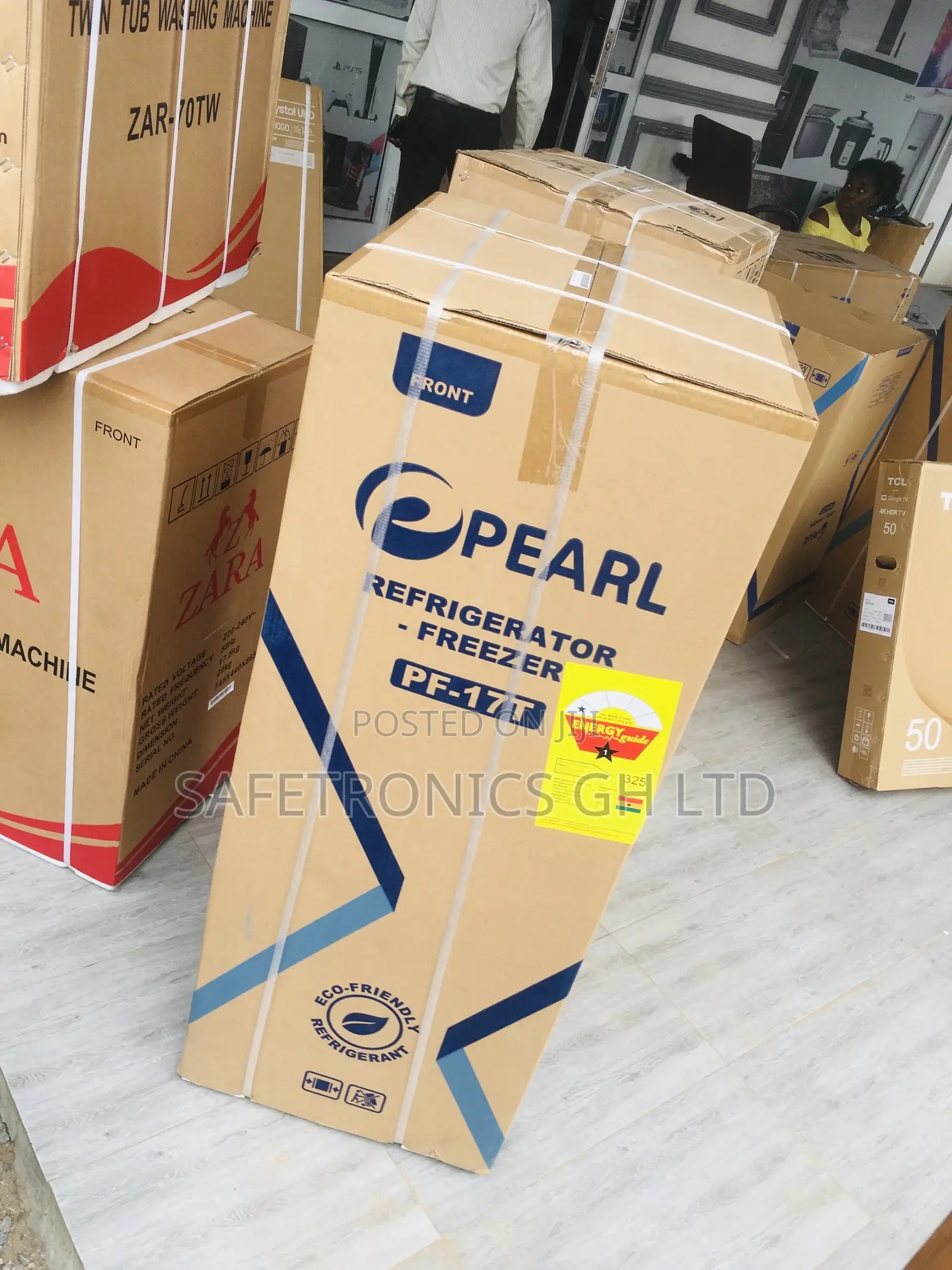 Brand New Doubledoor Pf-17t Topfreezer Fridge 