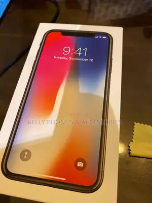 New Apple iPhone X 64 GB Black