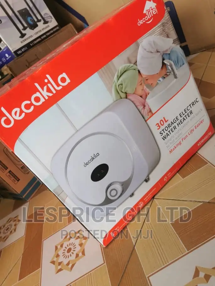 Stylish Design ~Decakila 30L Water Heater