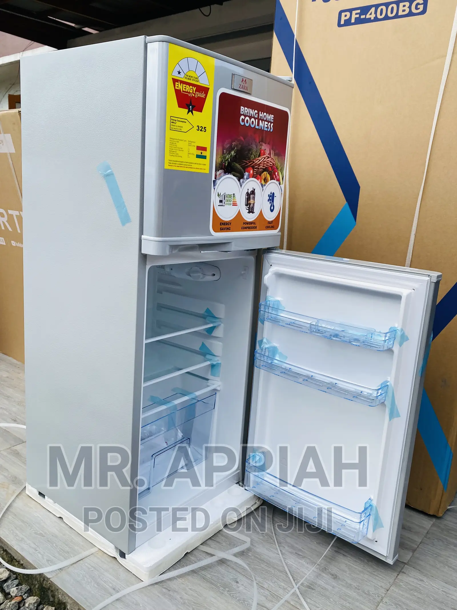 Reliable Zara 108ltr Double Door Refrigerator(Zara-14tm).