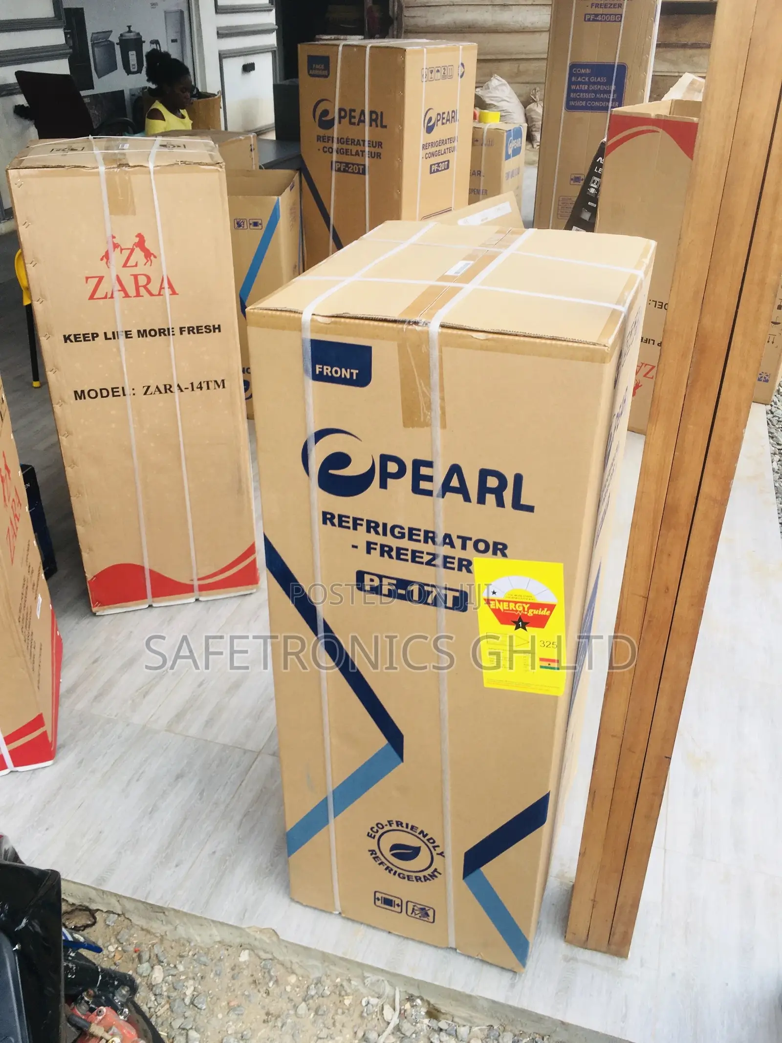 Lasting Topfreezer Fridge Doubledoor Pearl Pf-17t