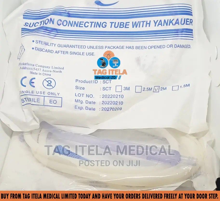 Suction Tube With Yankauer