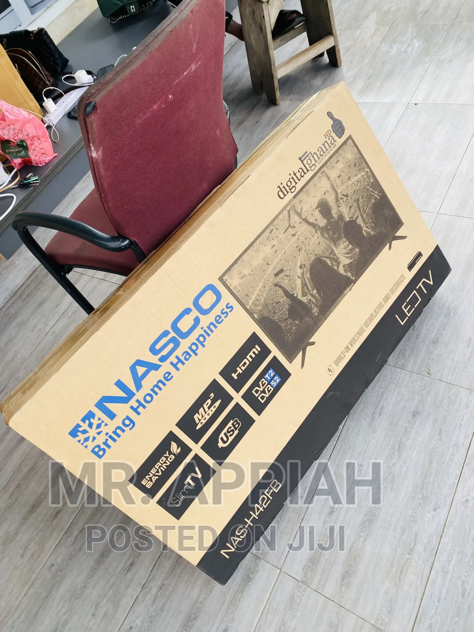 Fresh in Box Nasco 42 Inchfull HD Digital Satelite Tv