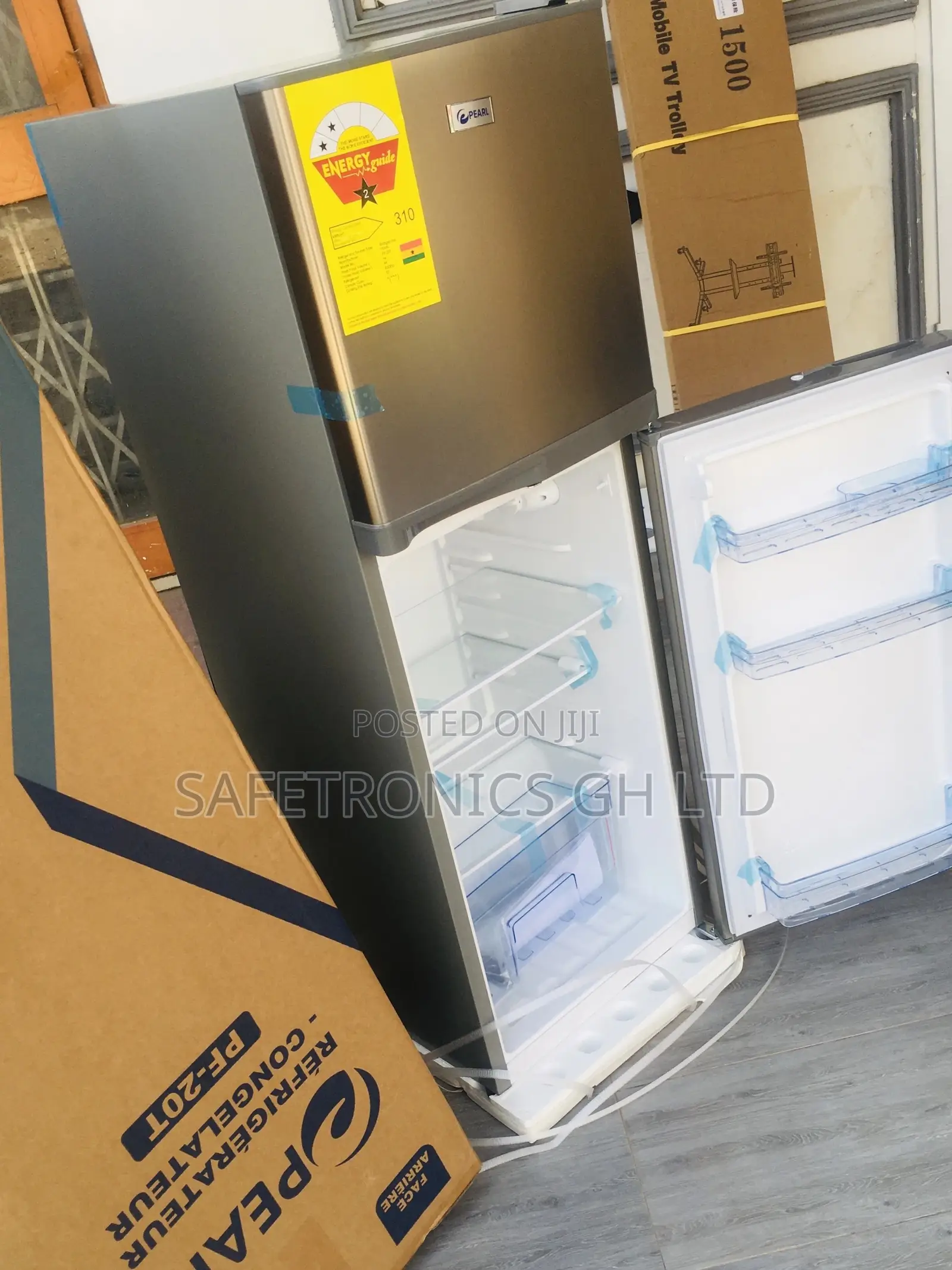 New Design PF-20T Doubledoor Pearl Fridge Topfreezer 