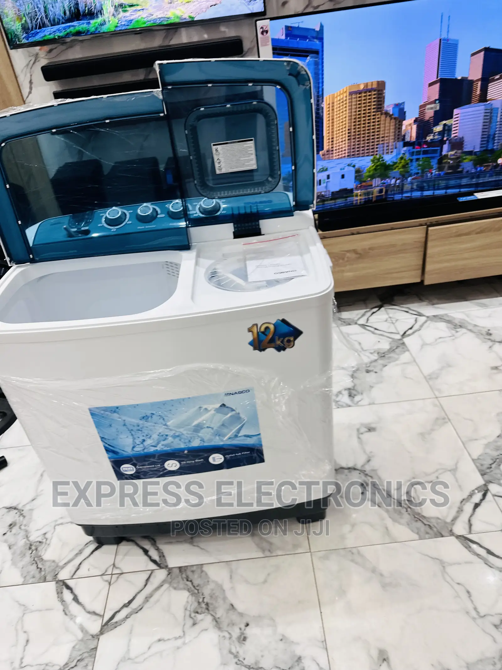 Foreign Standard Nasco Topload Washing Machine 12kg