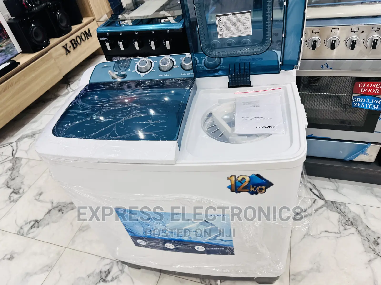 Excellent Nasco Topload Washing Machine 12kg Twintub
