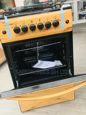Sealed Oven With Grill 4 Gas Cooker Light Wooden Burner