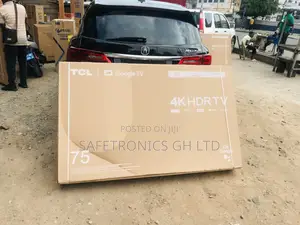 Clear Glossy Led Crystal TCL HDR Uhd P635 75 Inches