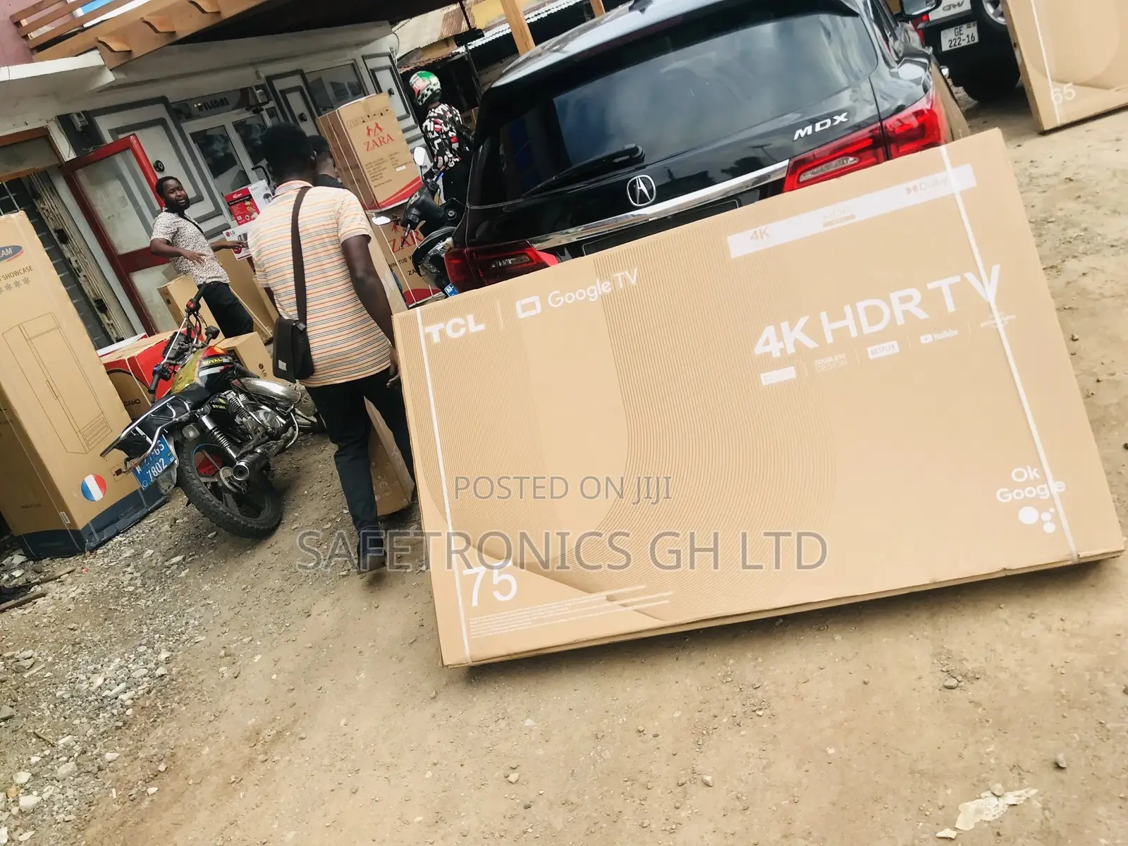 Crystal UHD LED TCL HDR P635  Smart Glossy LED Tv