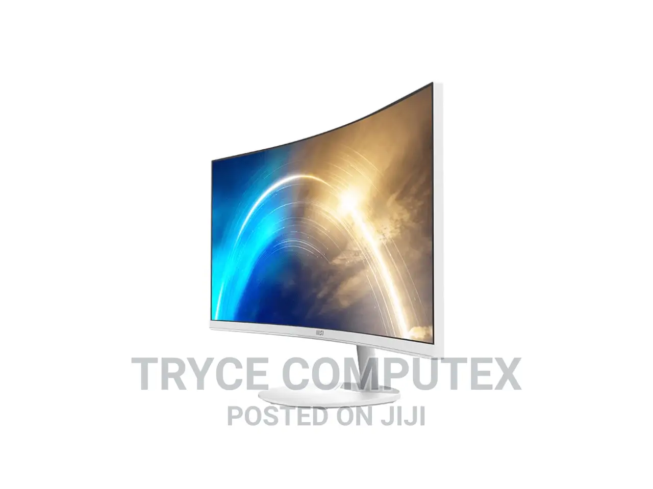 MSI Pro 34" 3440 X 1440 Built-in Speakers Curved Monitor