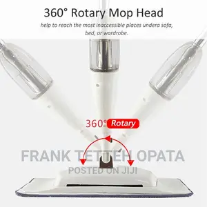 3in1 360° Rotary Water Spray Mop Water Spraying Floor