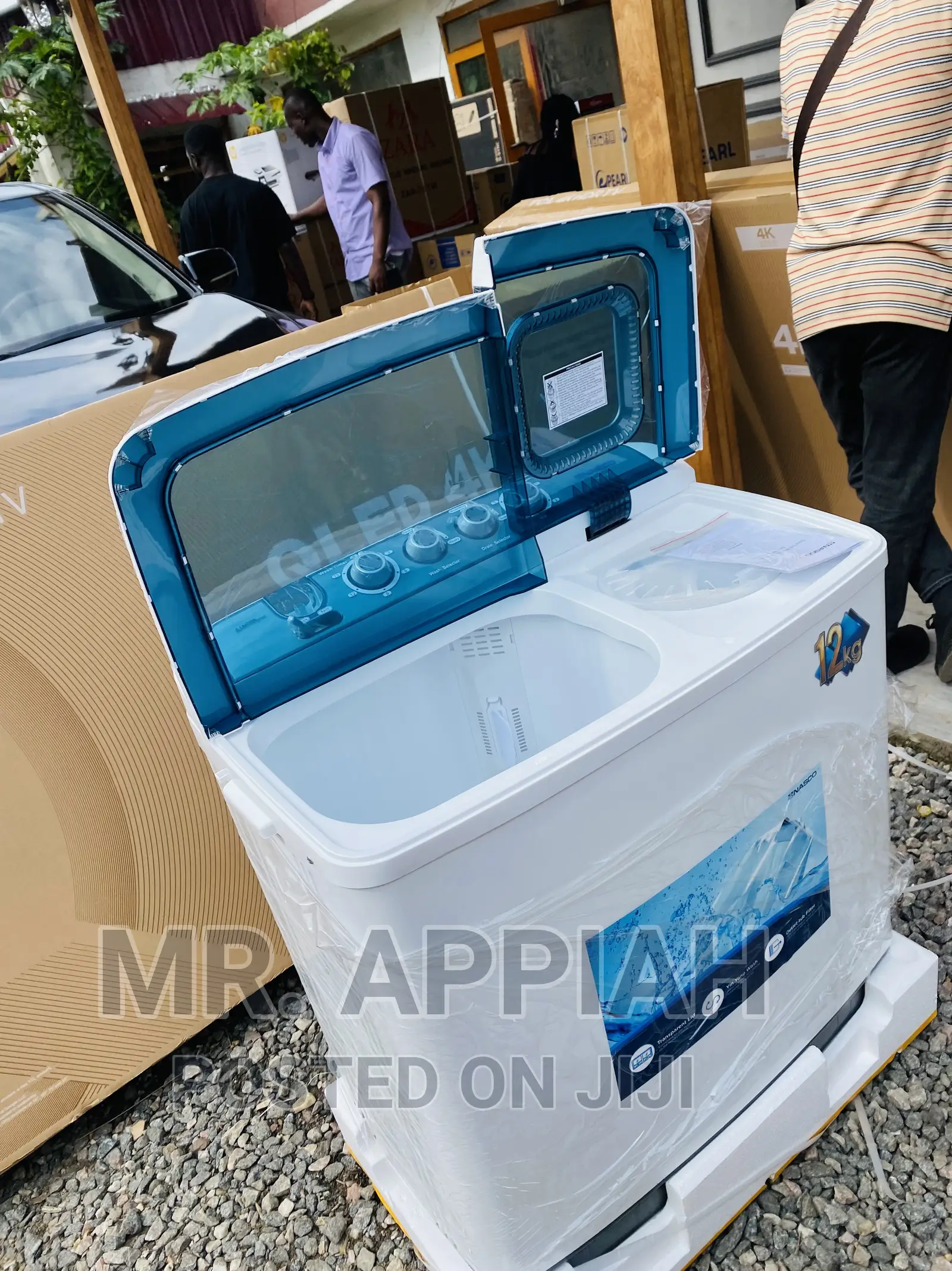Authentic Nasco Semi-Automatic 10kg Washing Machine 