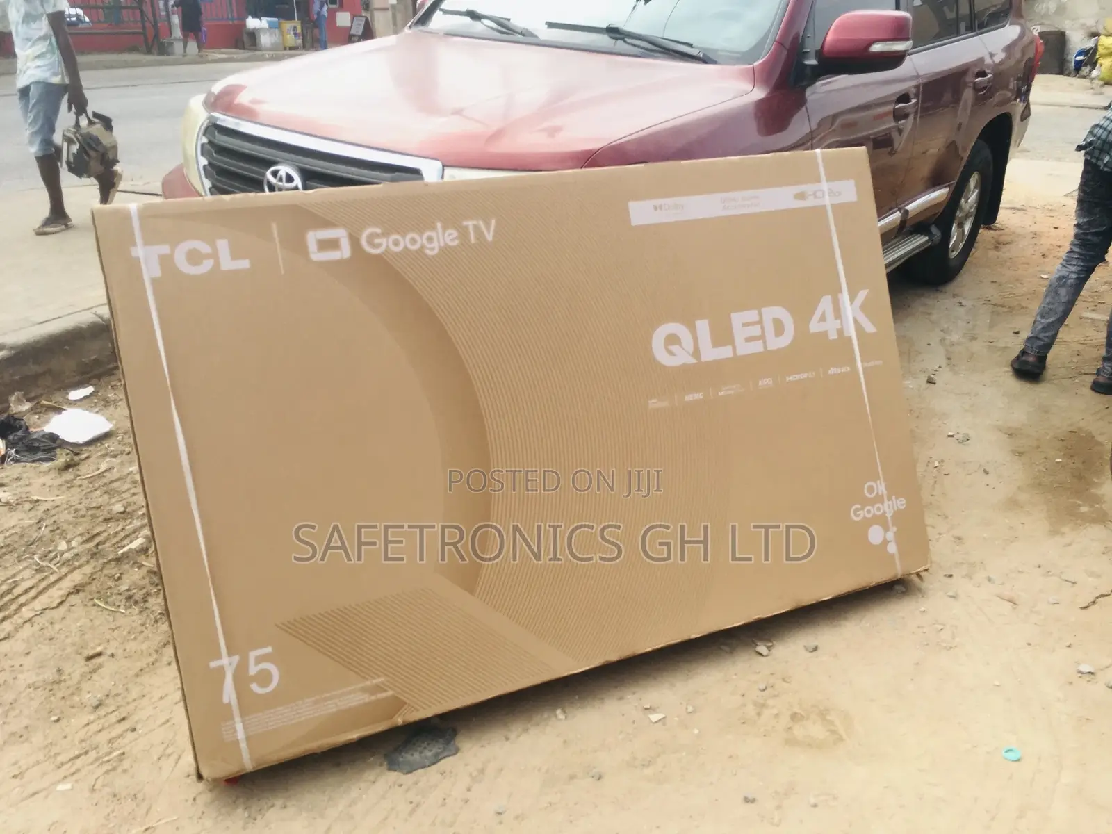 TCL QLED  75 Inches Glossy C635 Smart Crystal UHD Tv