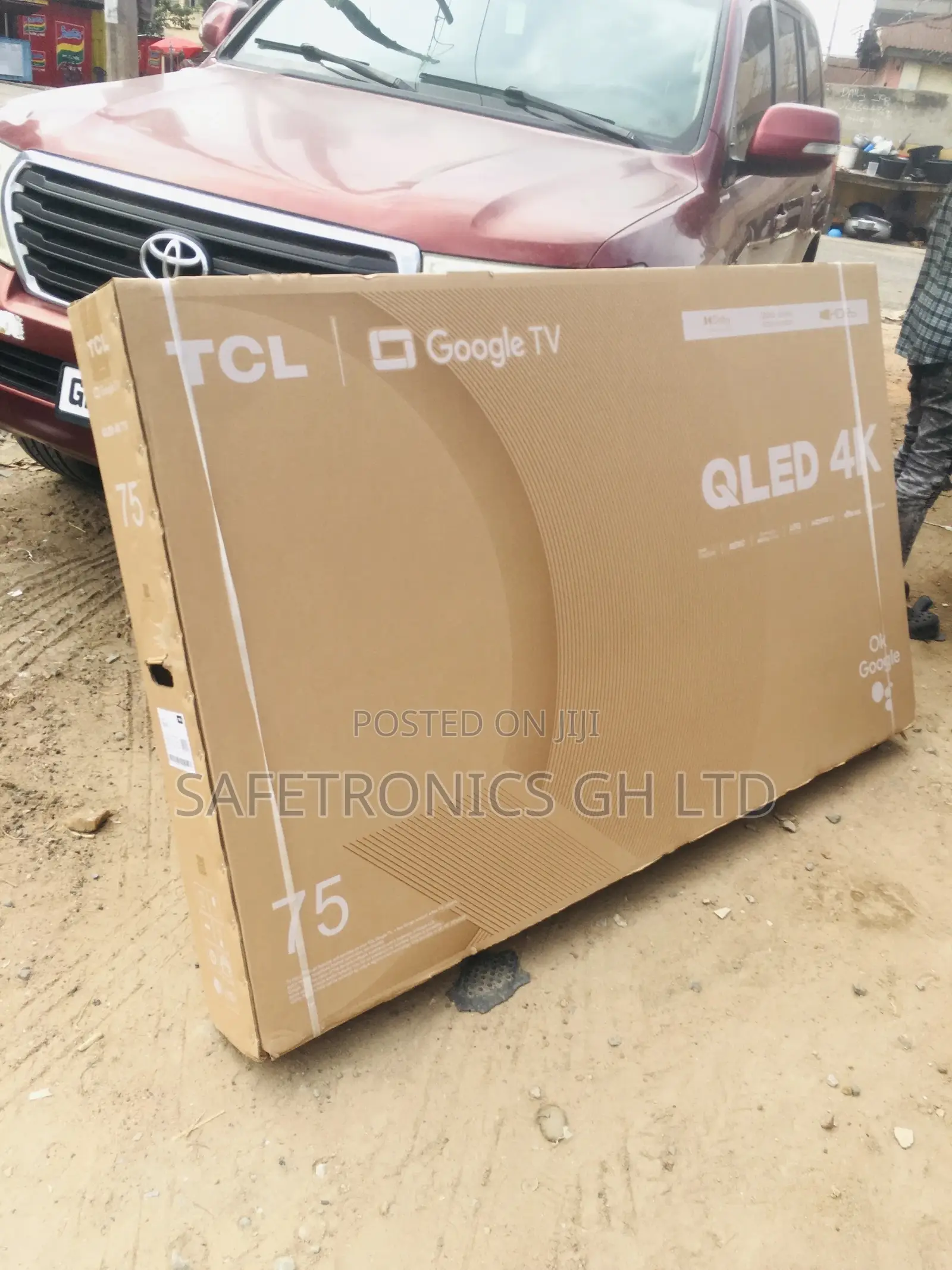 TCL QLED  75 Inches Glossy C635 Smart Crystal UHD Tv