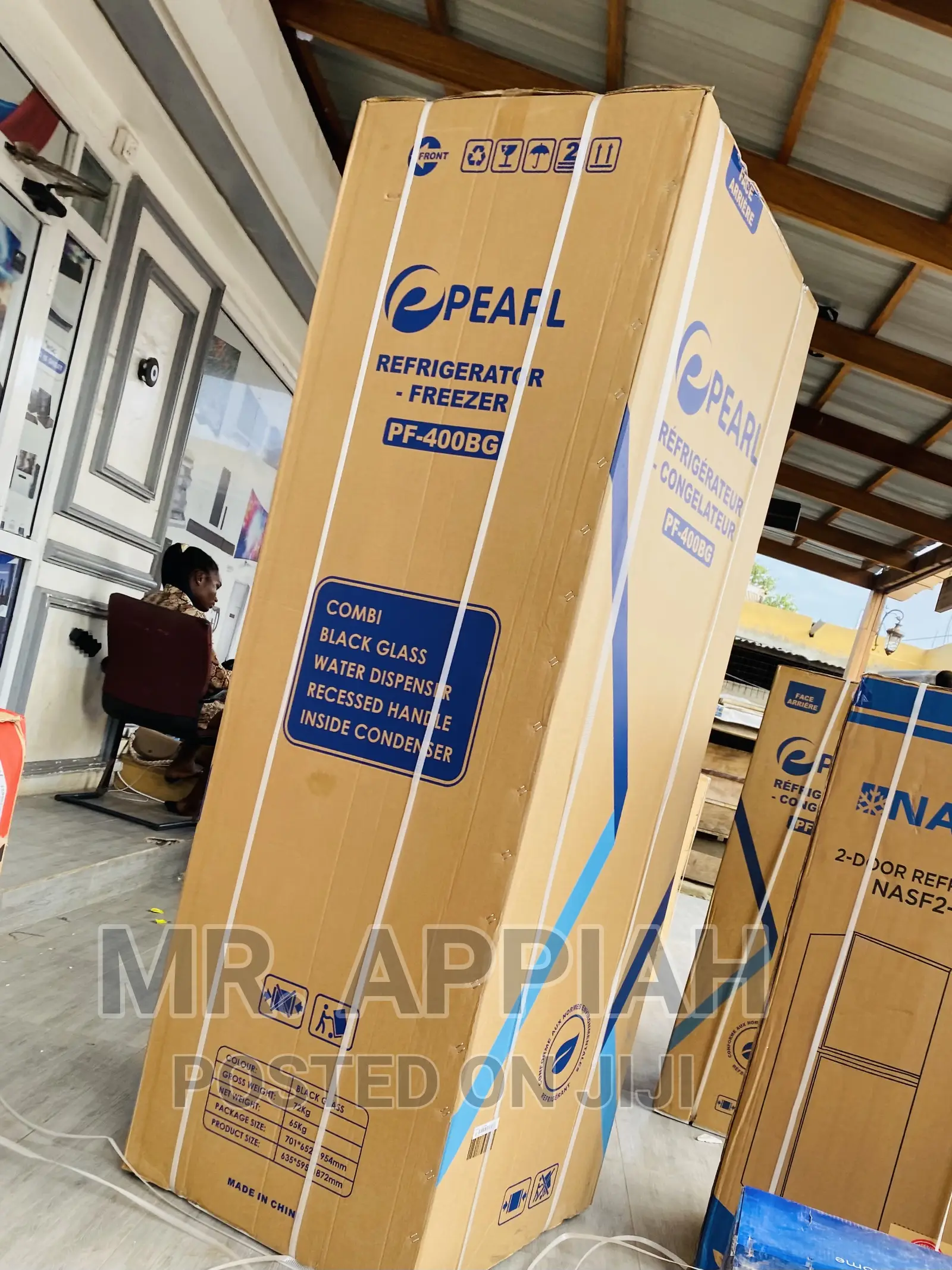Affordable and Reliable Pearl 2 Door Refrigerator(PF-400bg)