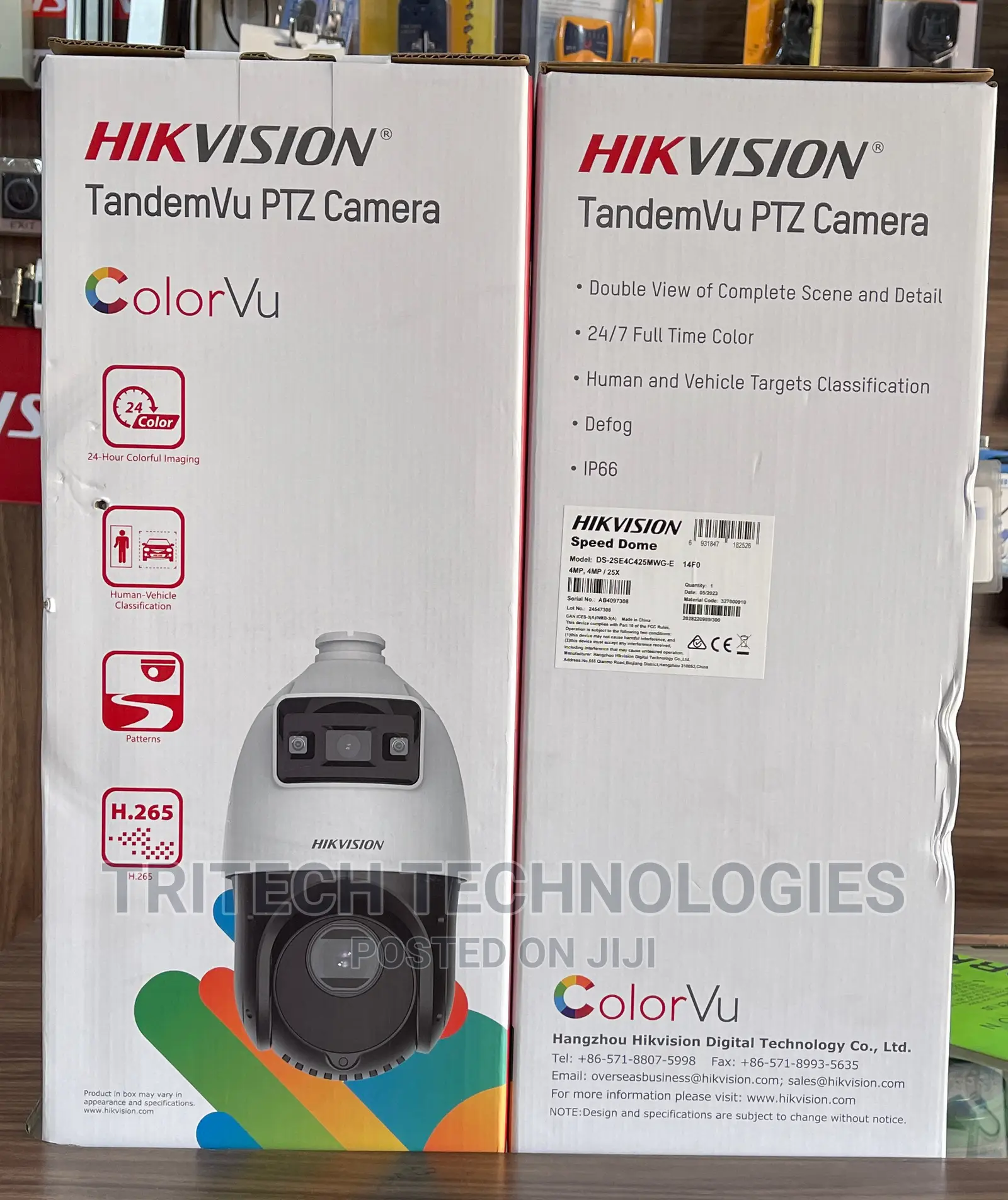 Hikvision 4mp15x Full Color Ds-2se415mwg-E Ip PTZ Speed Dome