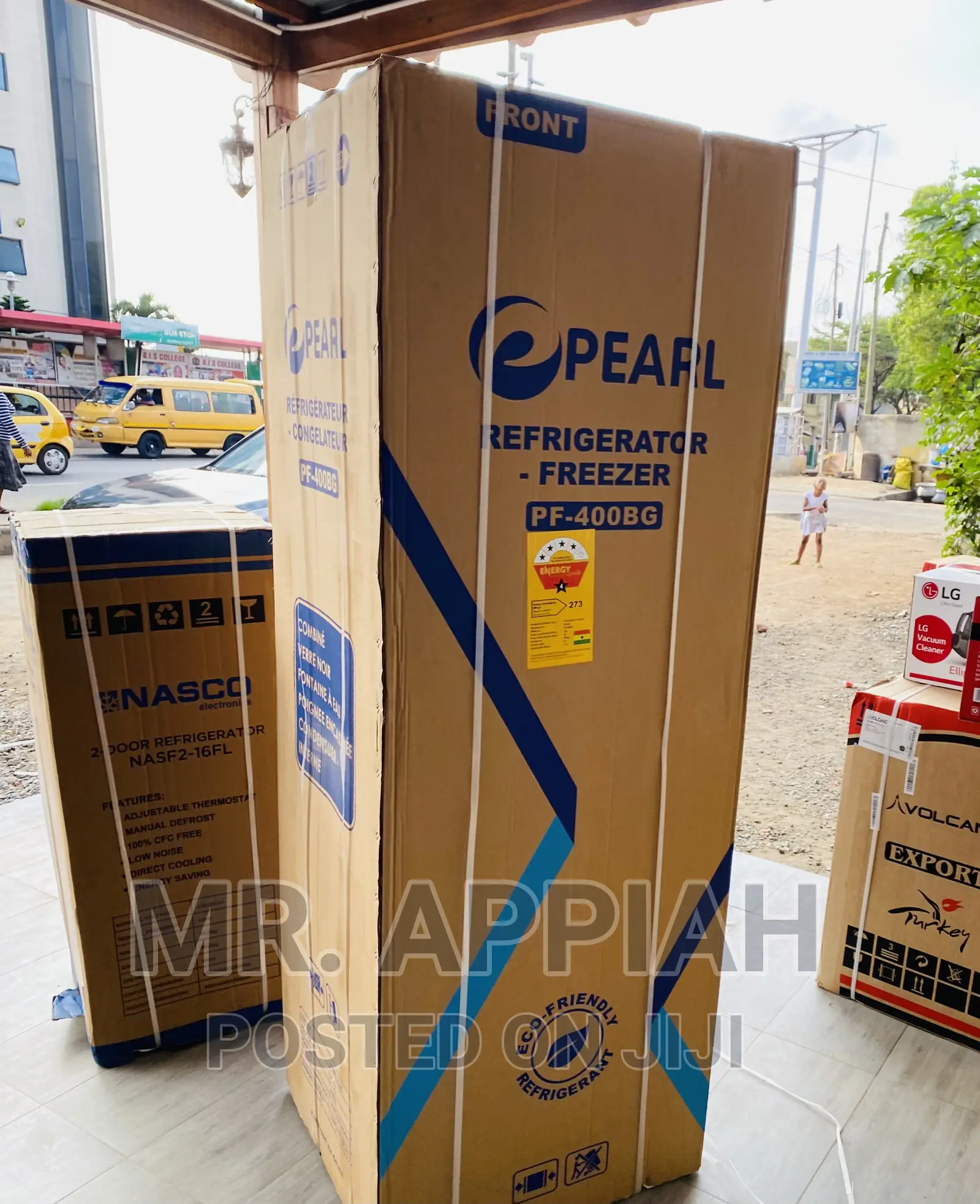 Reliable Pearl 309ltr 2 Door Refrigerator(PF-400BG).Black