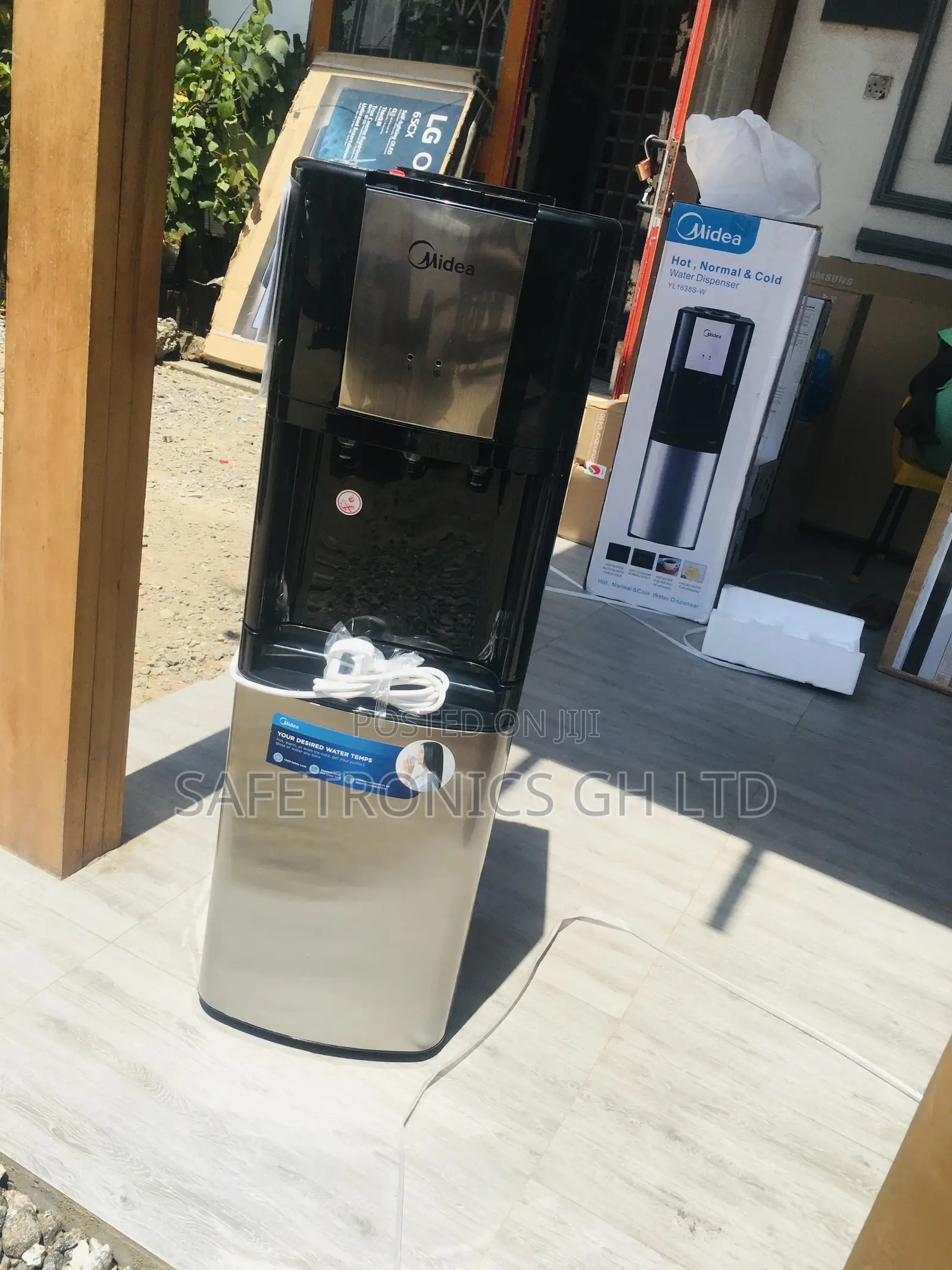 Original Midea Hot/Cold Water Dispenser Sliver/Black 