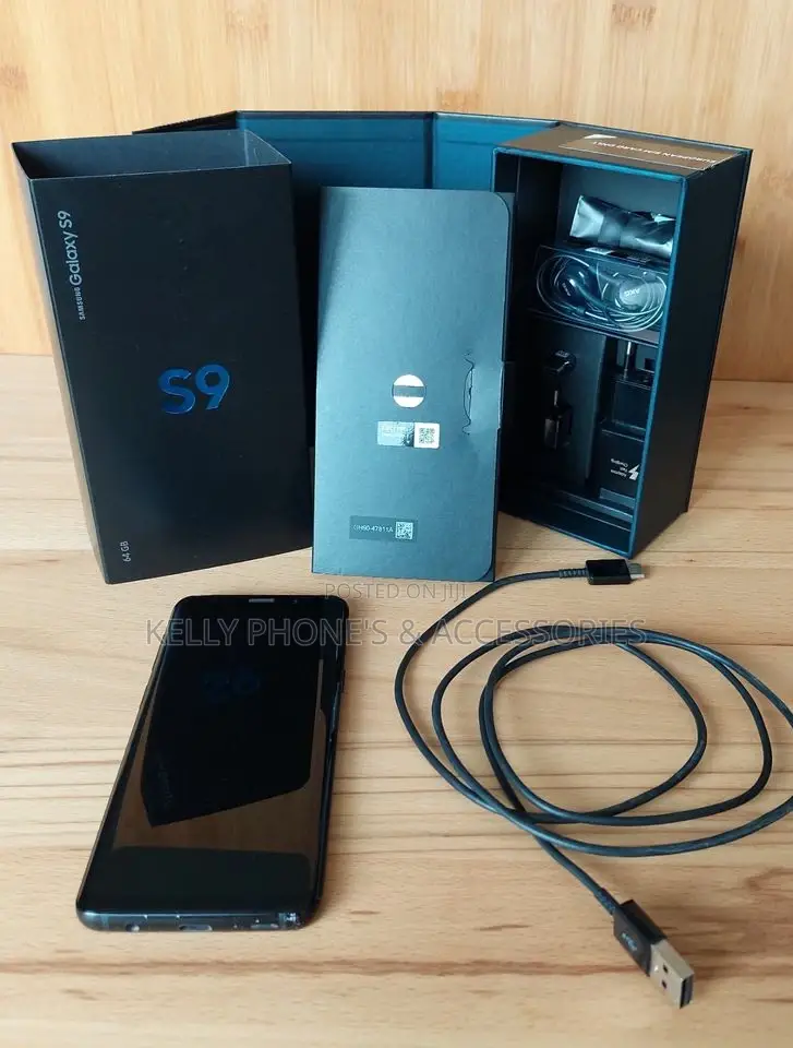 New Samsung Galaxy S9 64 GB Black