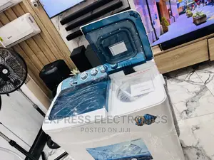 2 Opposite Water Flows Nasco 12kg Twintub Washing Machine