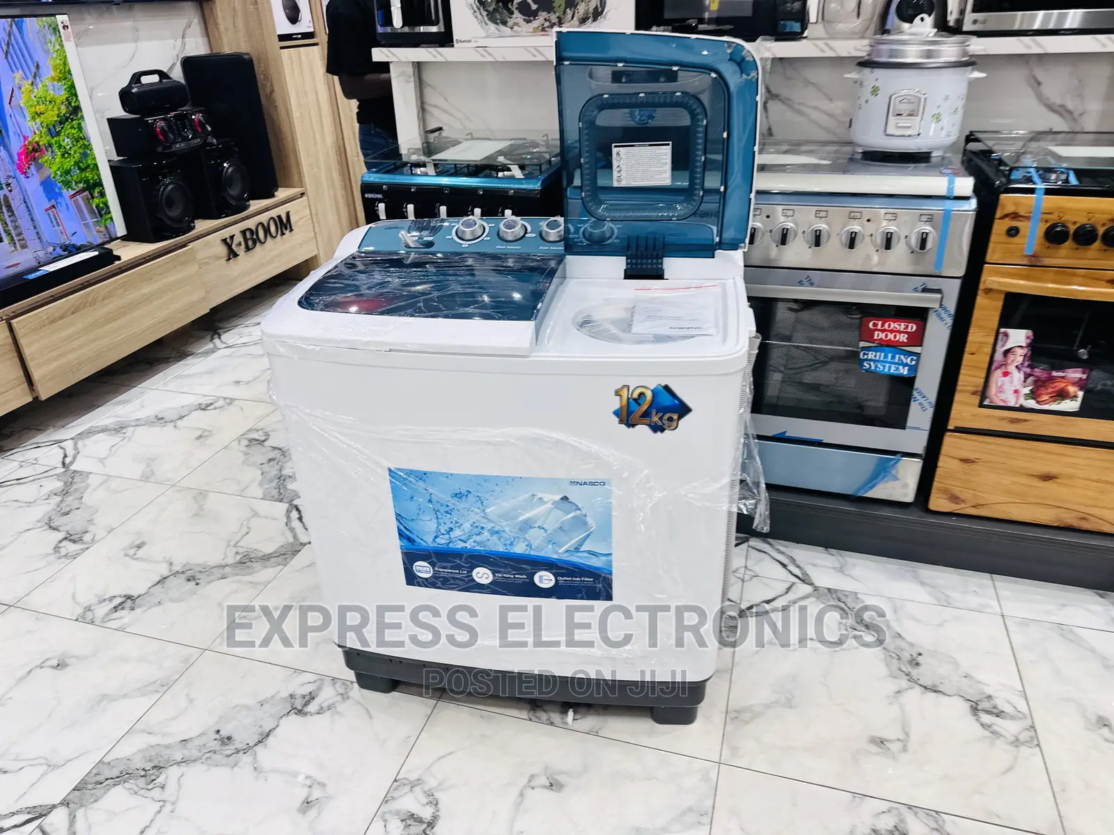Get New  Nasco Topload Washing Machine 12kg