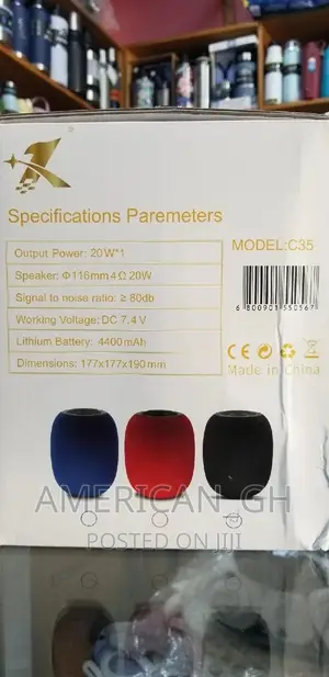 Portable Bass Loudspeaker With (Fm)