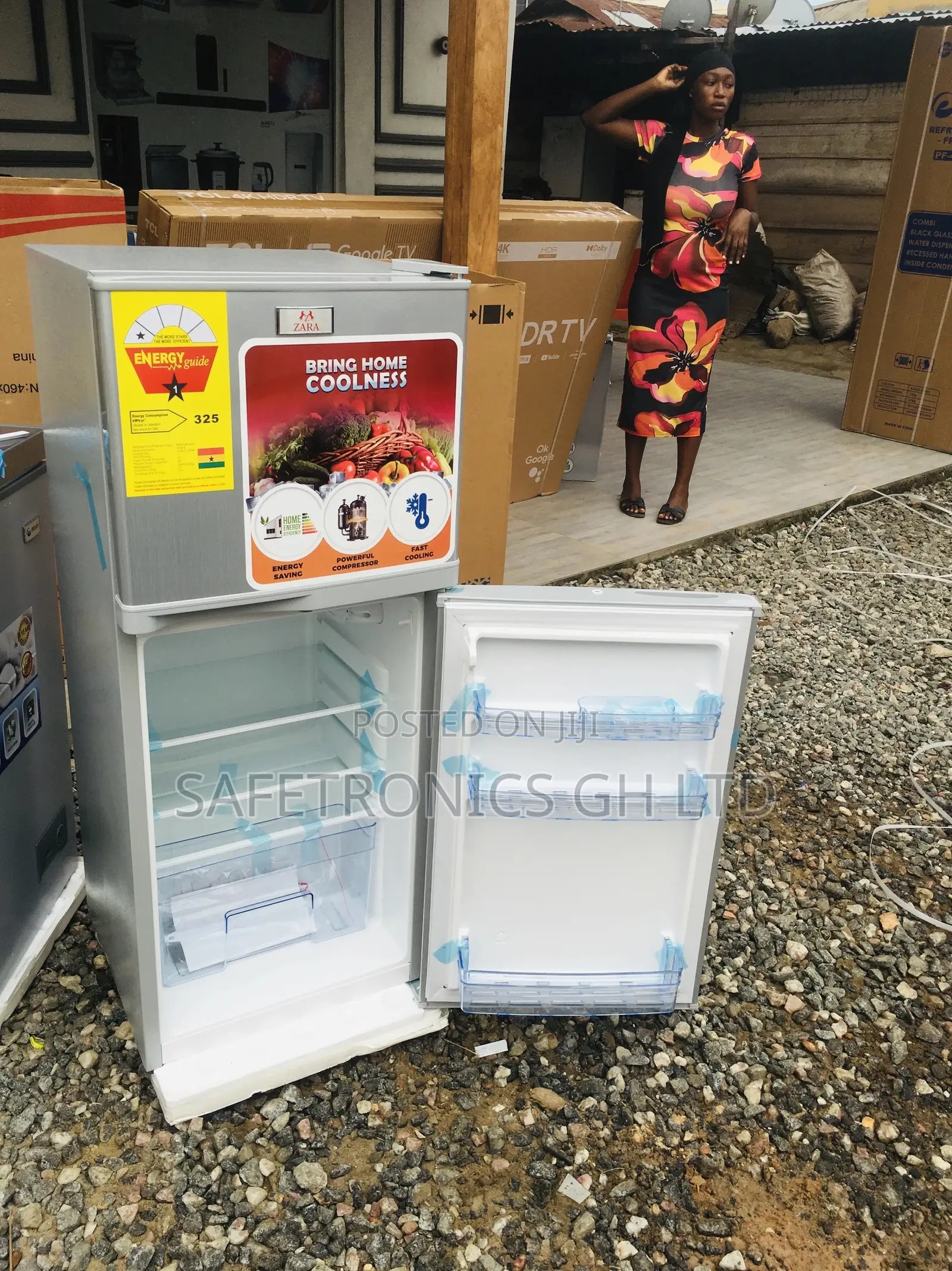 Neat Zara-14tm Doubledoor Topfreezer Fridge