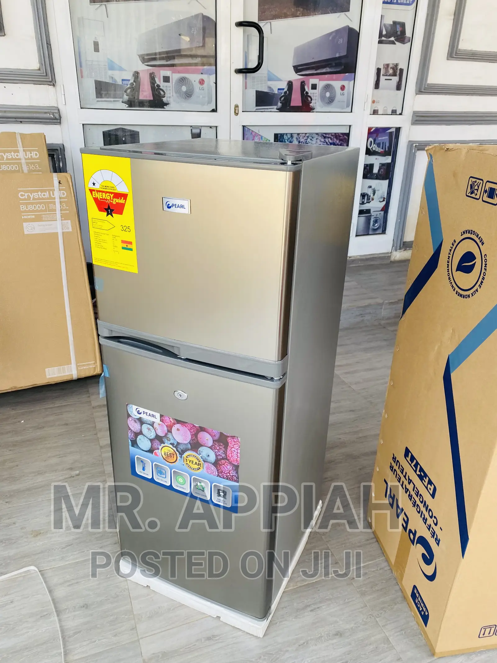 Durable and AffordablePearl Pf-20t Double Door Refrigerator