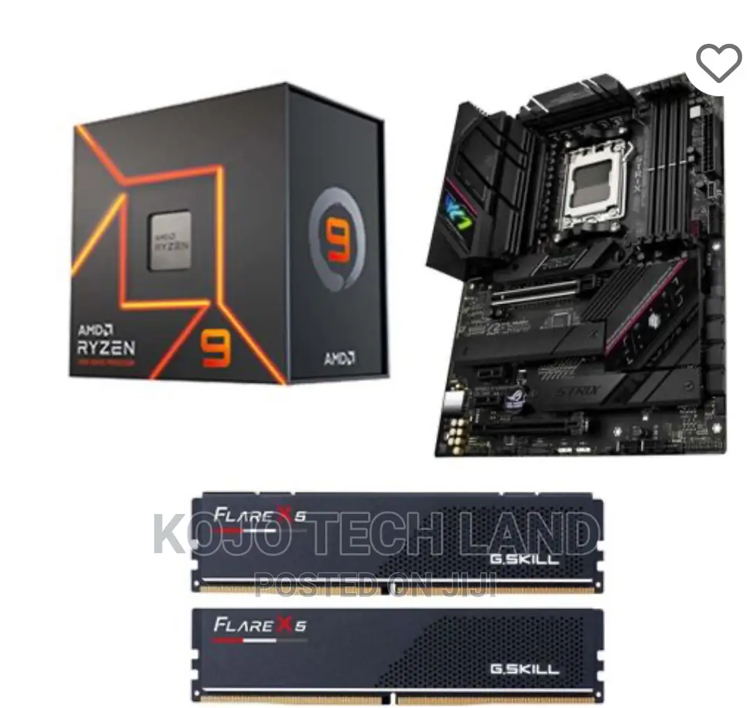 AMD Ryzen 9 7900X, ASUS B650 Motherboard , 32gb Ddr5 Memory