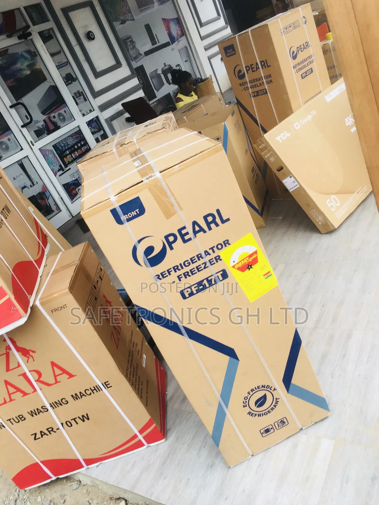 Pearl PF-17T Doubledoor Fridge Topfreezer 