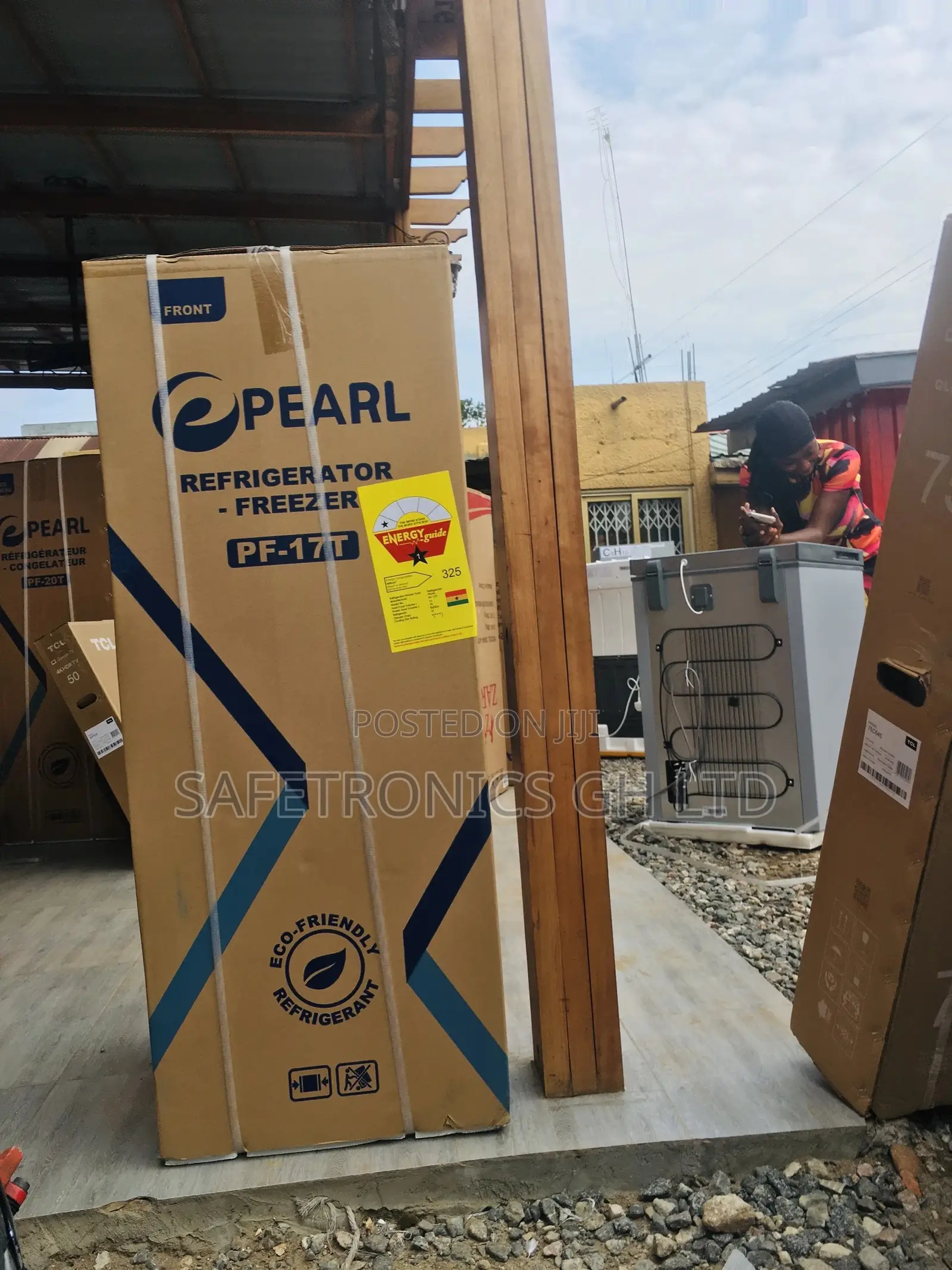 Defrost Pearl Pf-17t Doubledoor Topfreezer Fridge 