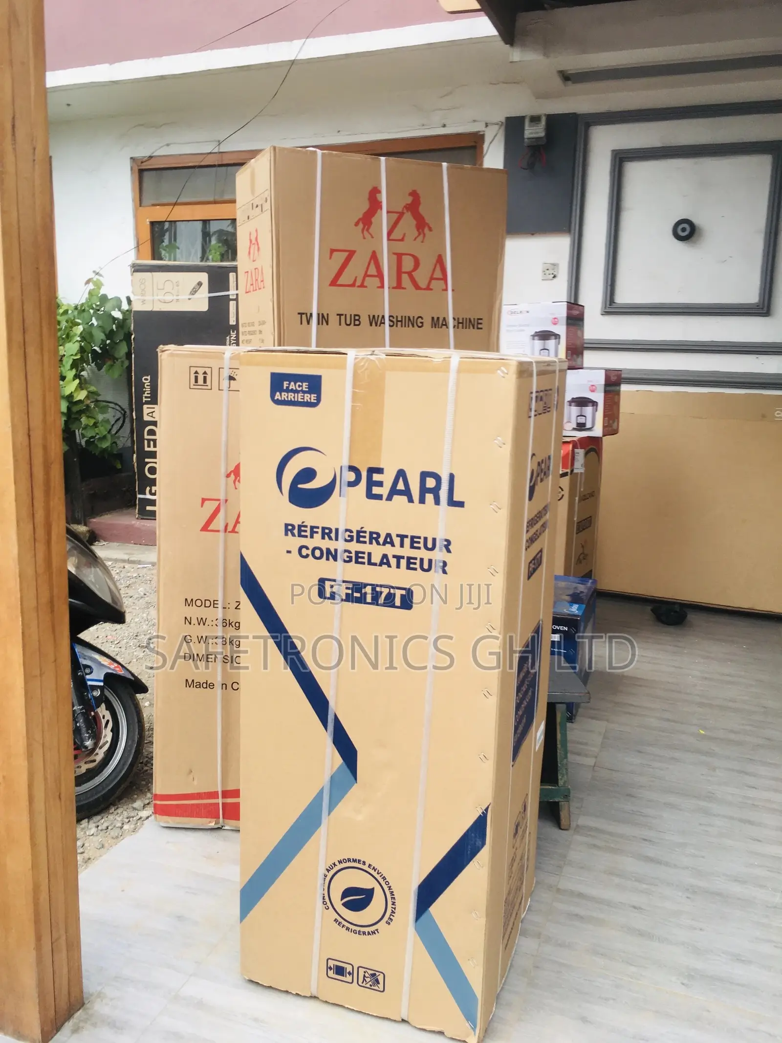 Refrigerator Topfreezer Doubledoor PF-17T Pearl 