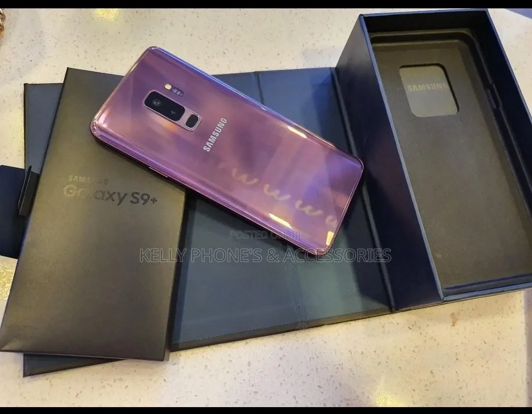 New Samsung Galaxy S9 Plus 128 GB Black