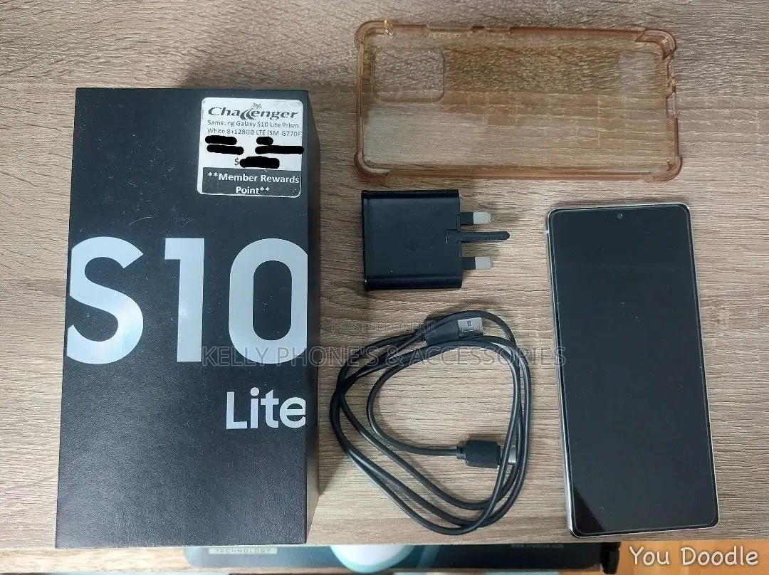 New Samsung Galaxy S10 Lite 128 GB Black